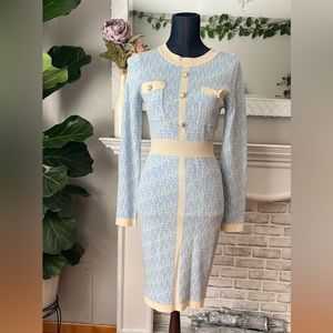 SOLD! Bodycon sweater dress size medium small